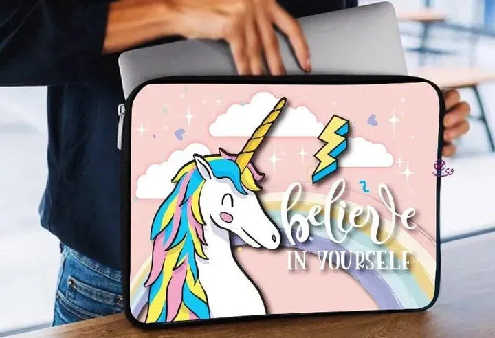 Laptop Sleeve-Canvas- Unicorn - WE PRINT