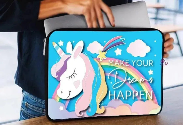 Laptop Sleeve-Canvas- Unicorn - WE PRINT