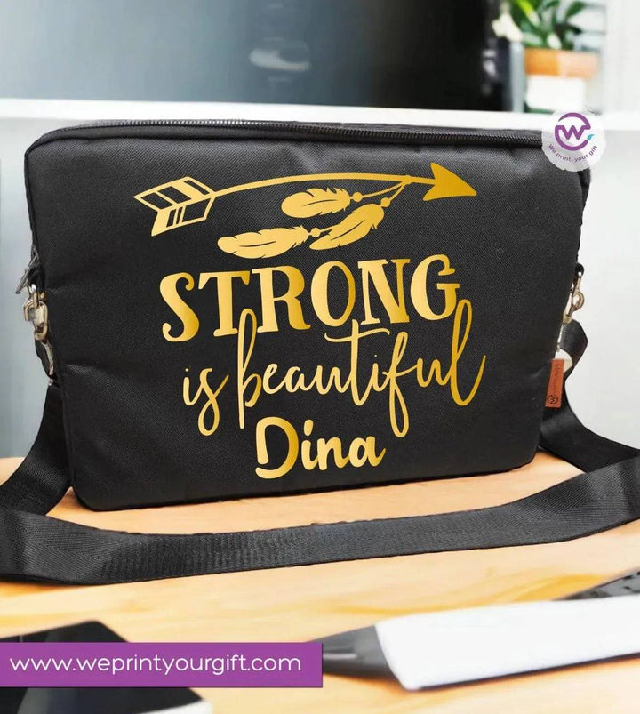 Laptop Sleeve-Fabric- Motivation - WE PRINT