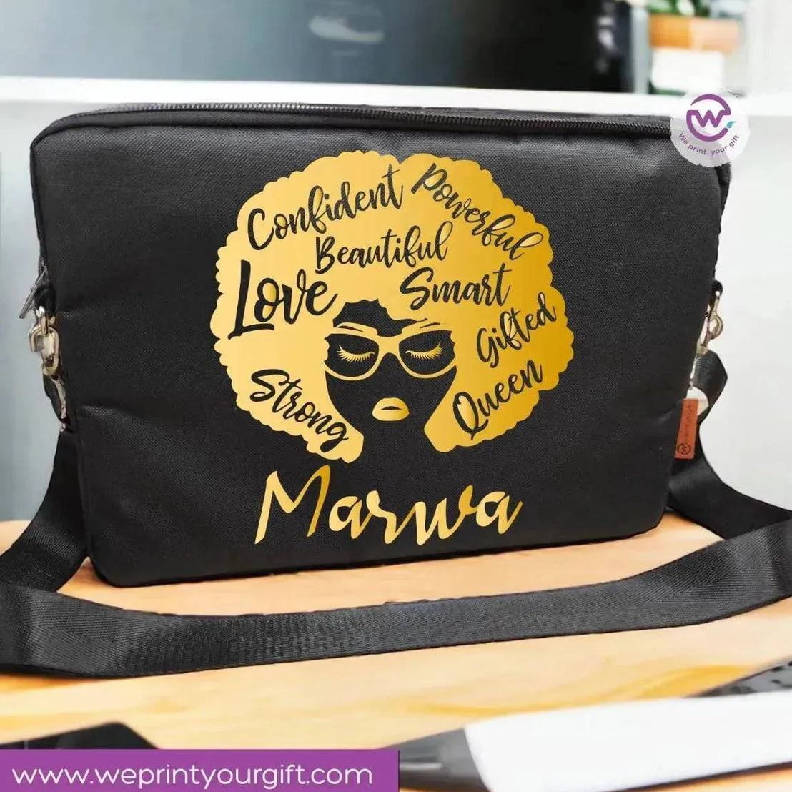 Laptop Sleeve-Fabric- Motivation - WE PRINT