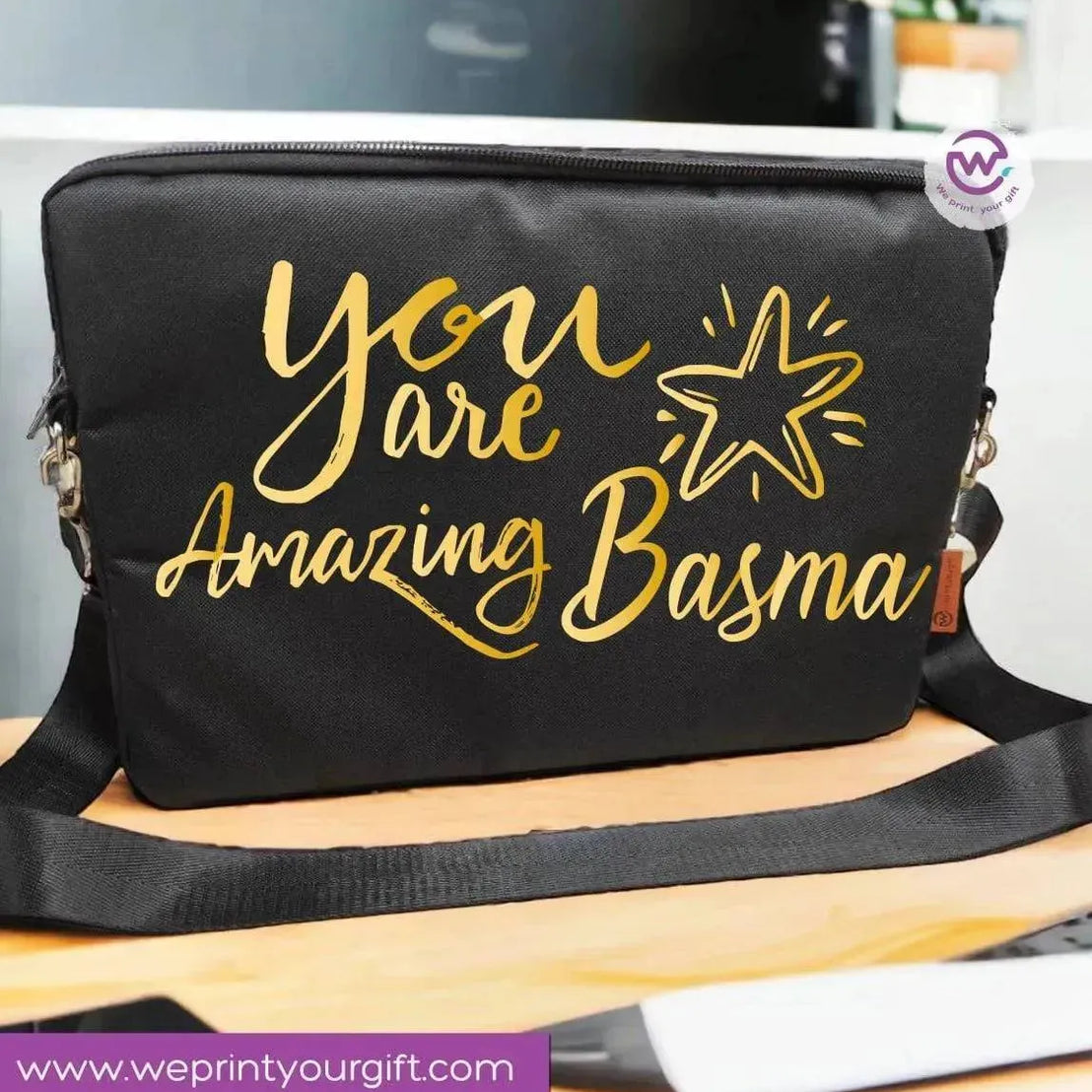 Laptop Sleeve-Fabric- Motivation - WE PRINT