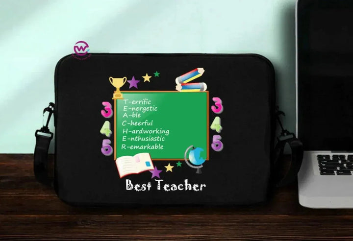 laptop Sleeve-Fabric- Teachers - WE PRINT