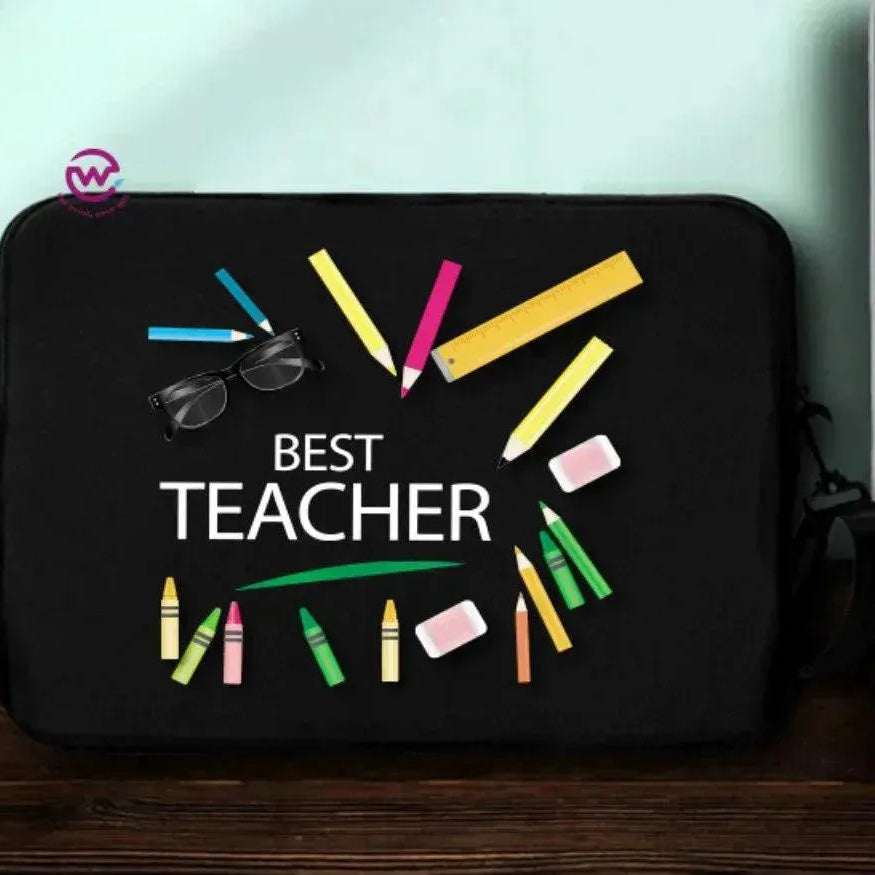 laptop Sleeve-Fabric- Teachers - WE PRINT