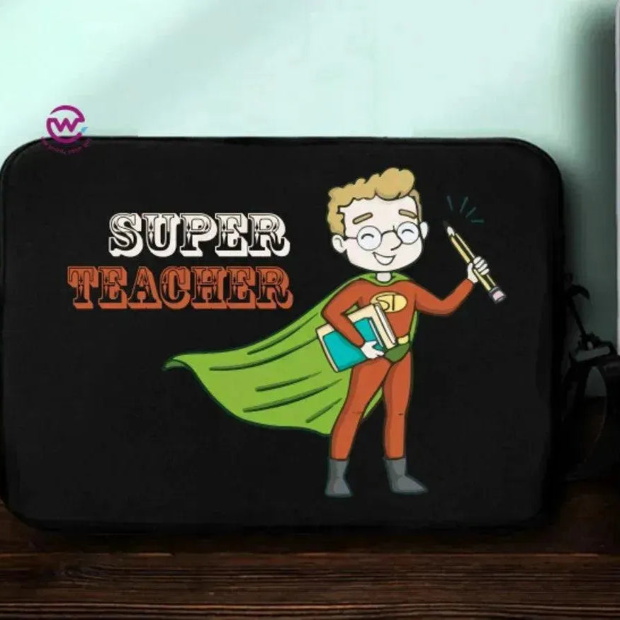 laptop Sleeve-Fabric- Teachers - WE PRINT