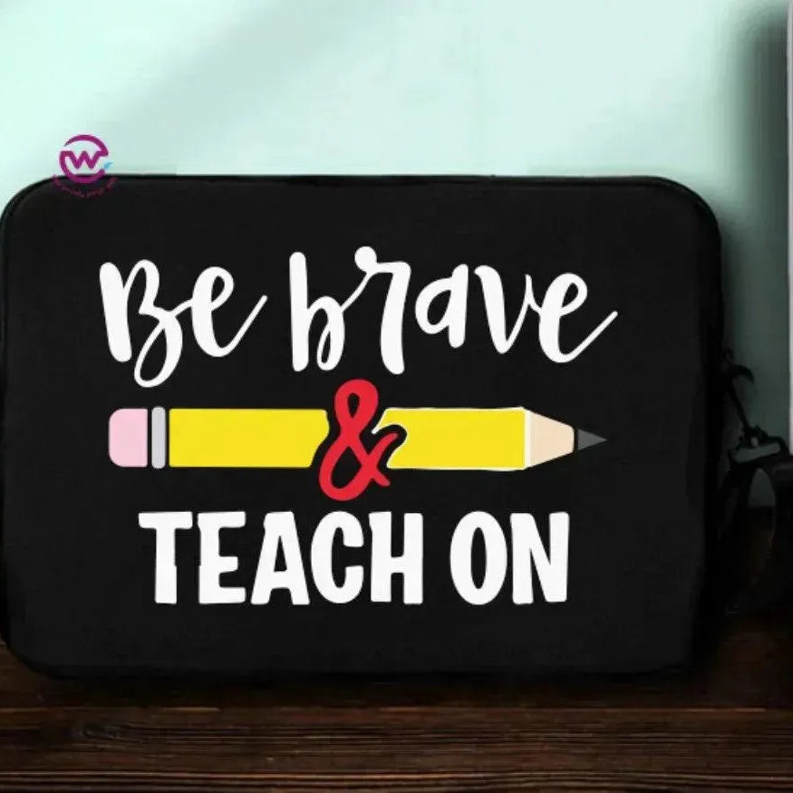 laptop Sleeve-Fabric- Teachers - WE PRINT