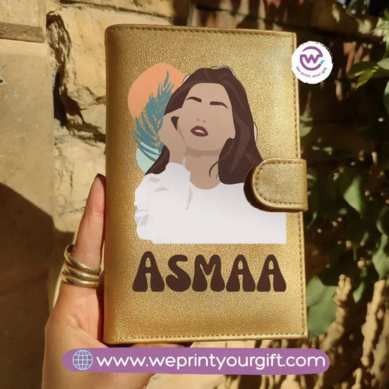 Leather Wallet-Boho - WE PRINT