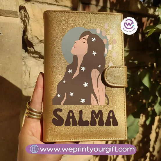 Leather Wallet-Boho - WE PRINT