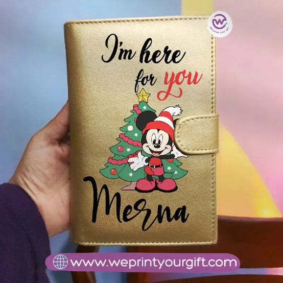 Leather Wallet for Women-Christmas - WE PRINT