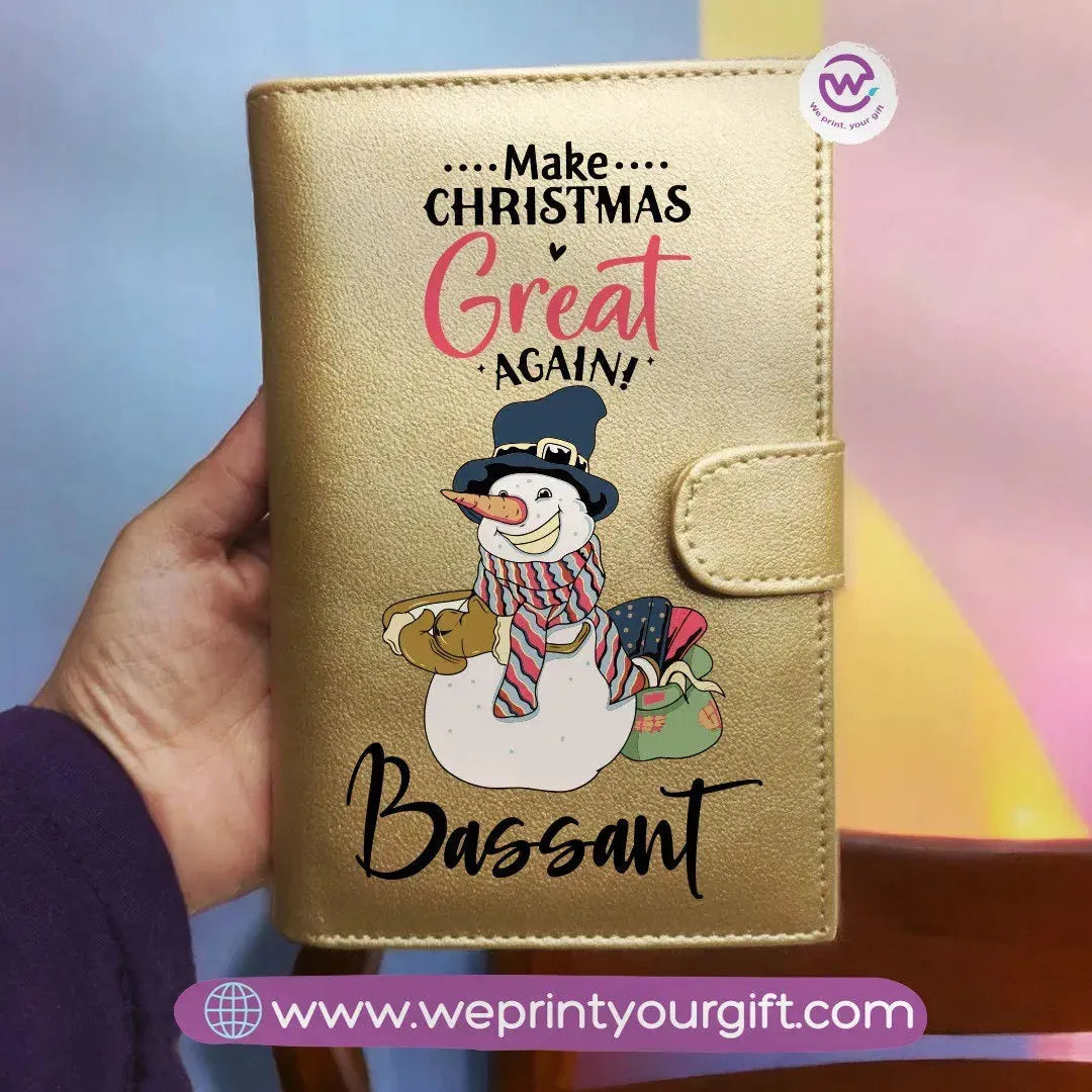 Leather Wallet for Women-Christmas - WE PRINT