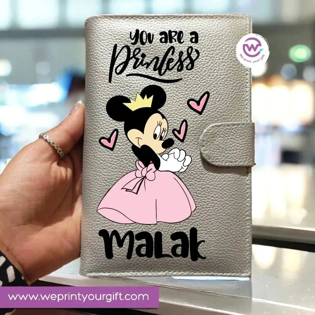 Leather wallet for women-Minnie Mouse - WE PRINT