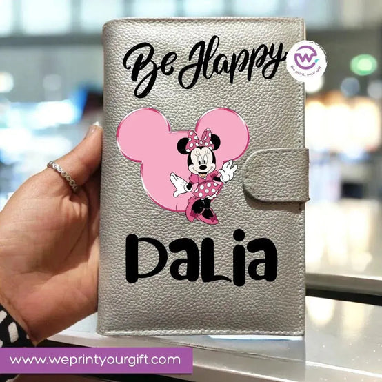 Leather wallet for women-Minnie Mouse - WE PRINT