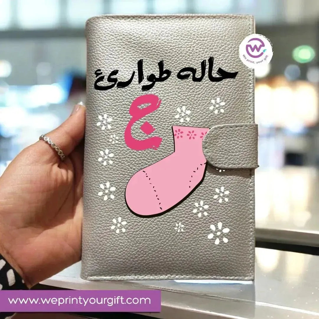 Leather wallet for women -Monster INC. - WE PRINT