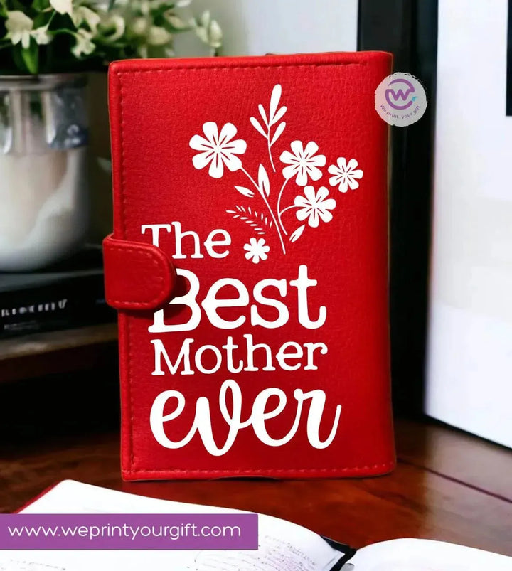 leather wallet for women - Mother's Day - WE PRINT