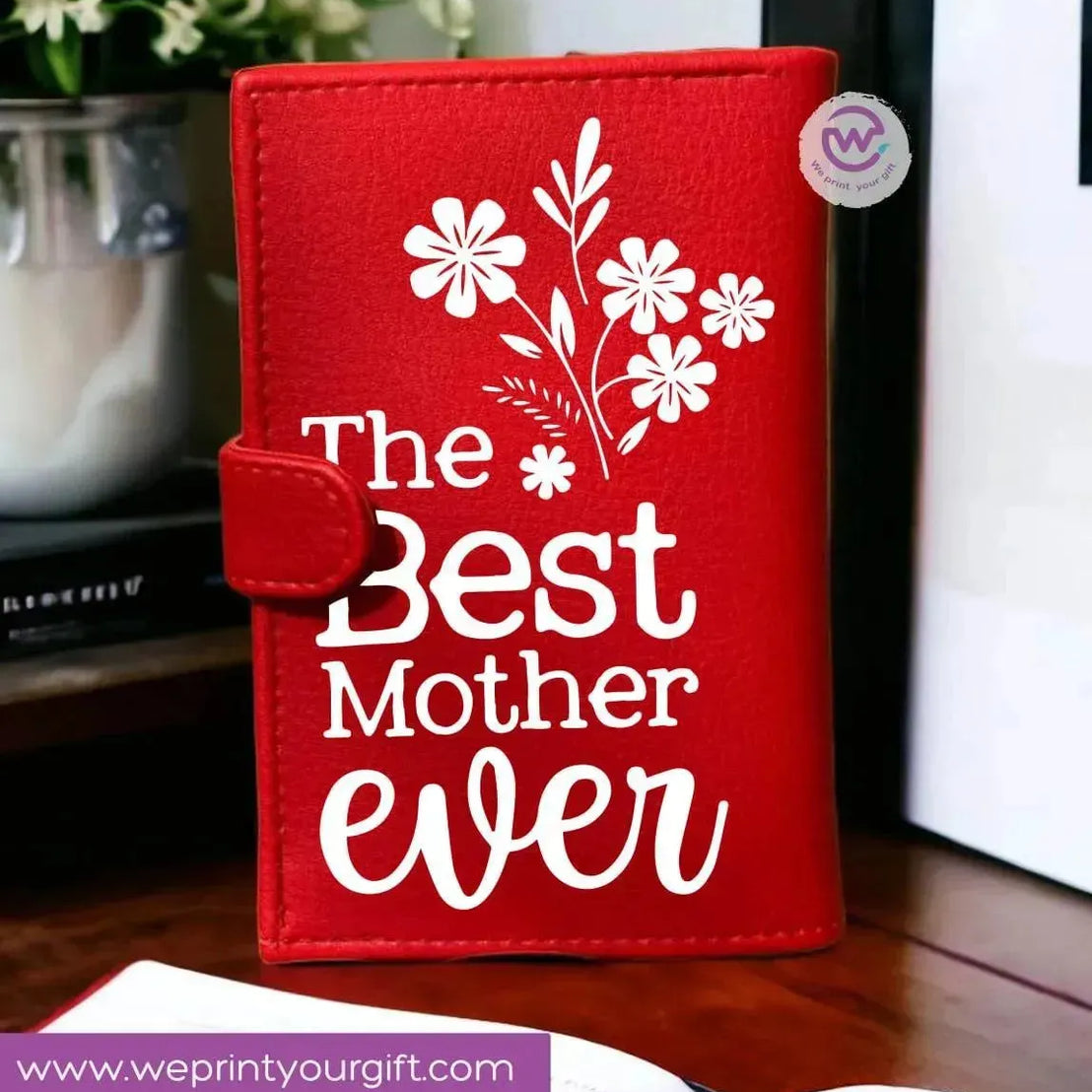leather wallet for women - Mother's Day - WE PRINT