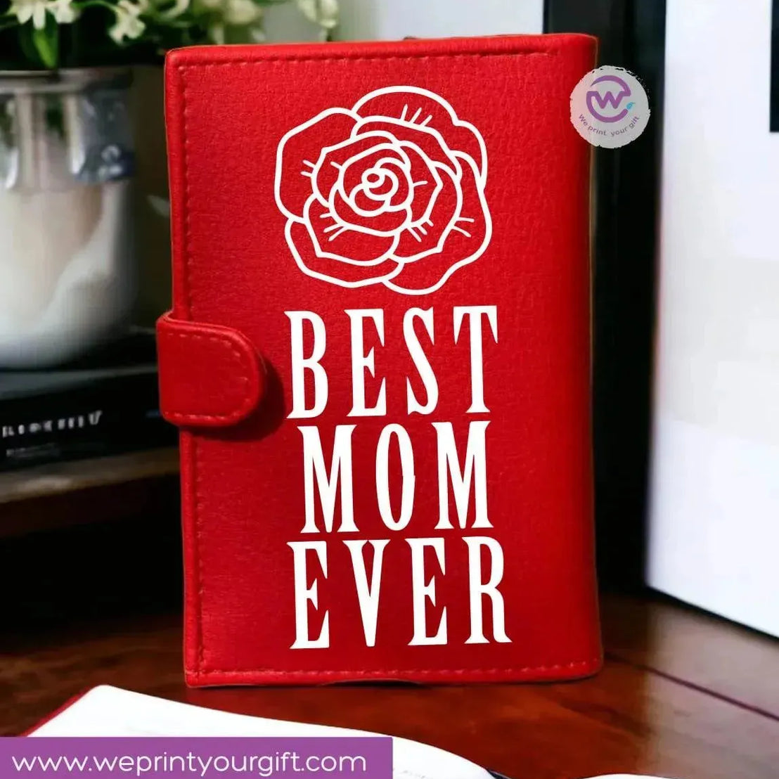 leather wallet for women - Mother's Day - WE PRINT