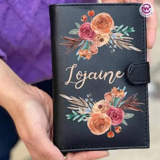 leather wallet for women -Names-C - WE PRINT