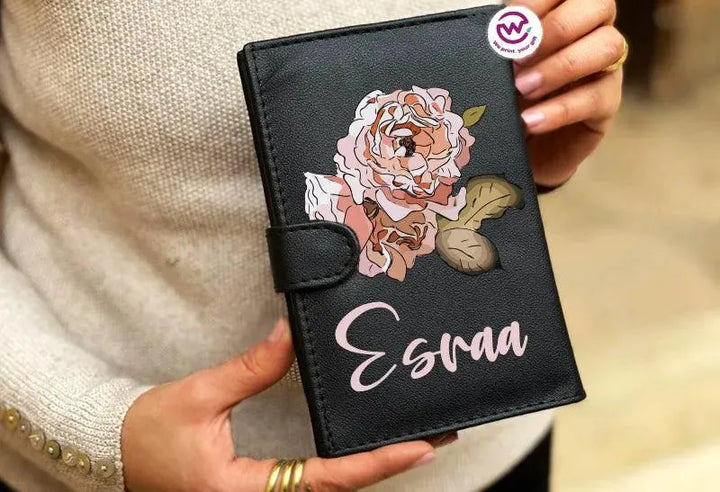 leather wallet for women -Names-E - WE PRINT