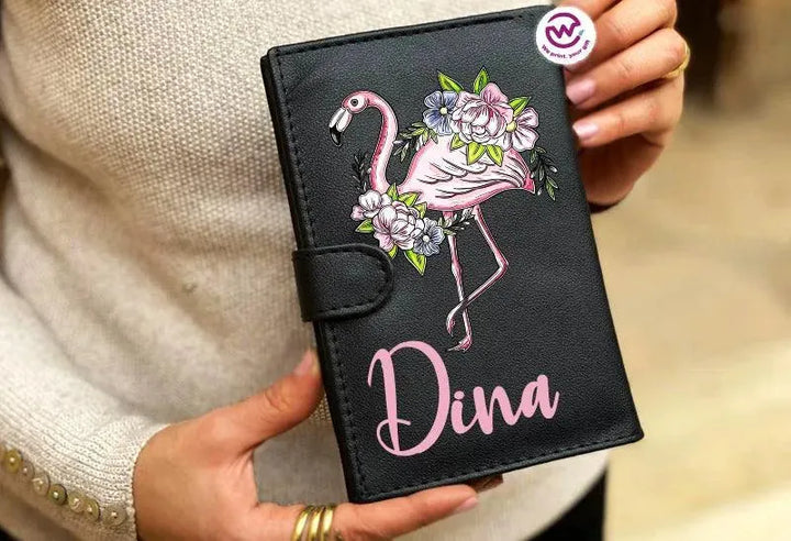 leather wallet for women -Names-E - WE PRINT