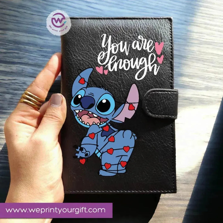 Leather wallet for women - Stitch (Lilo & Stitch) - WE PRINT