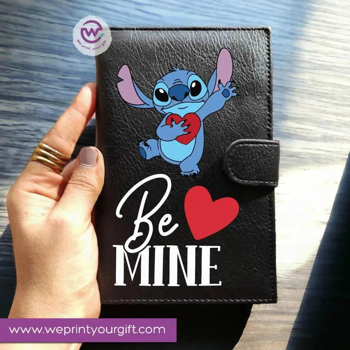 Leather wallet for women - Stitch (Lilo & Stitch) - WE PRINT