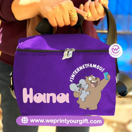 Lunch Bag - Bears designs - WE PRINT