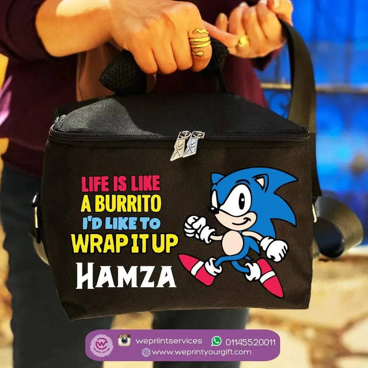 Lunch Bag - Sonic - WE PRINT