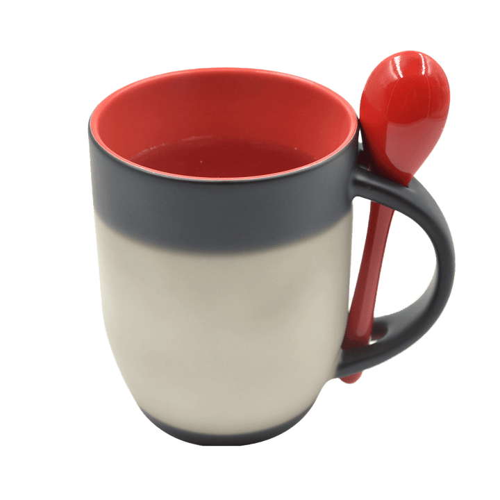 Magic Mug With Spoon - WE PRINT