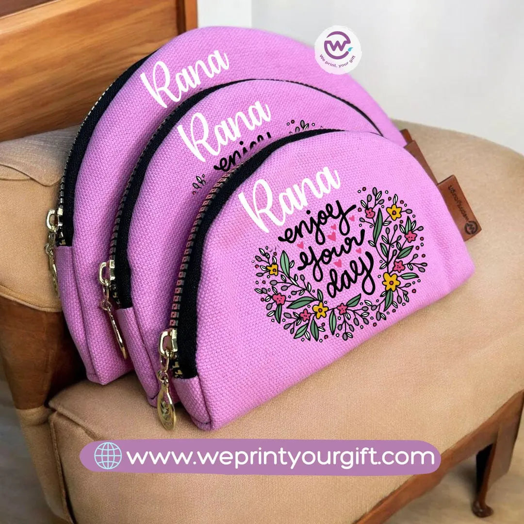 Make-up Cases Set- English quotes - WE PRINT