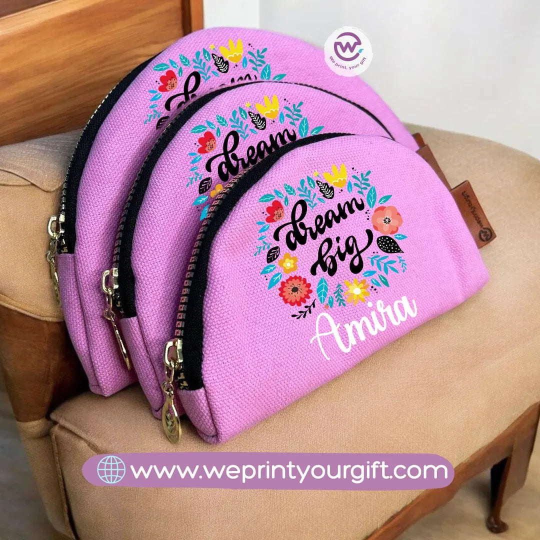 Make-up Cases Set- English quotes - WE PRINT