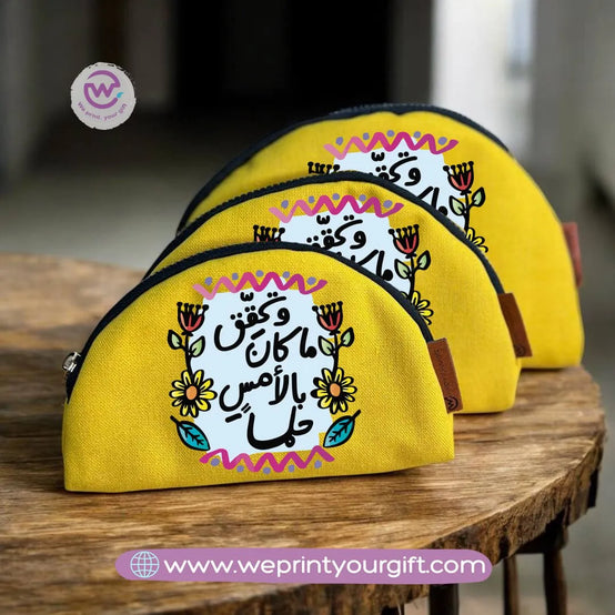 Make-up Cases Set- Inspirational quotes - WE PRINT