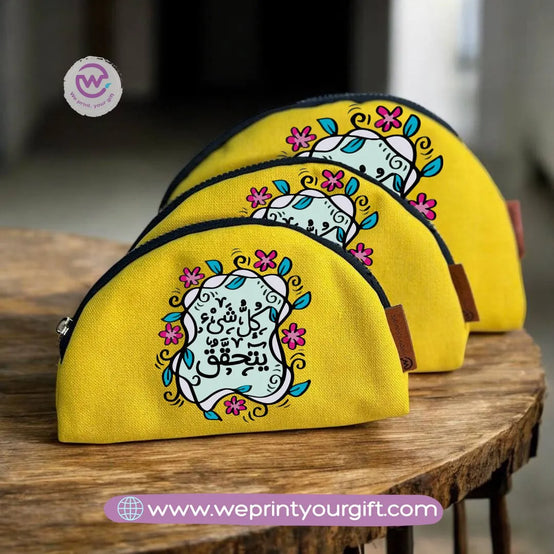 Make-up Cases Set- Inspirational quotes - WE PRINT