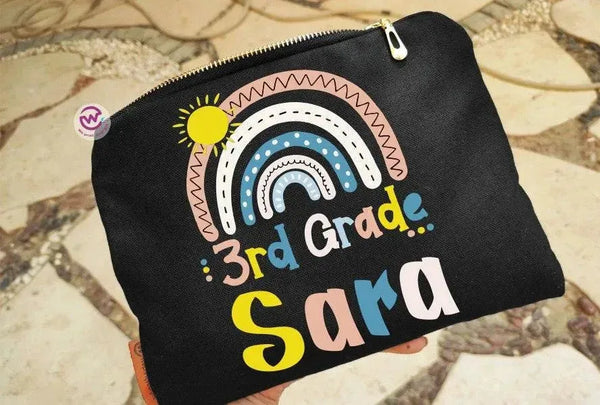 Makeup & Pencil Case- Back to School - WE PRINT