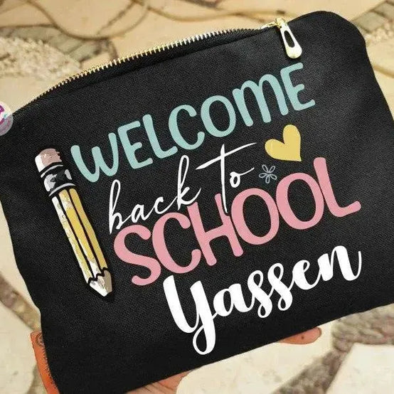Makeup & Pencil Case- Back to School - WE PRINT