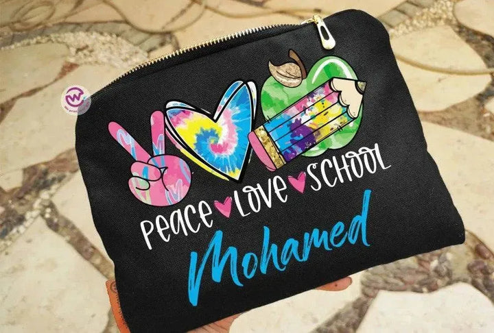 Makeup & Pencil Case- Back to School - WE PRINT