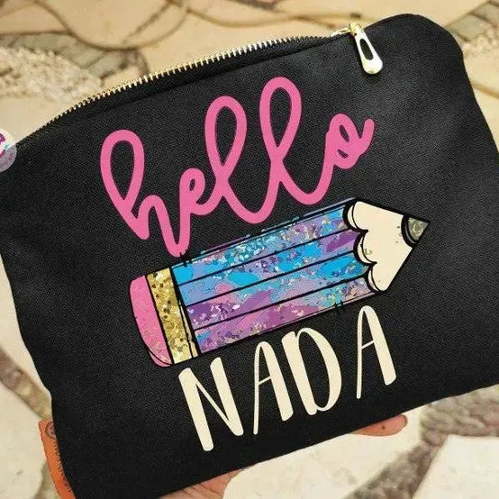 Makeup & Pencil Case- Back to School - WE PRINT