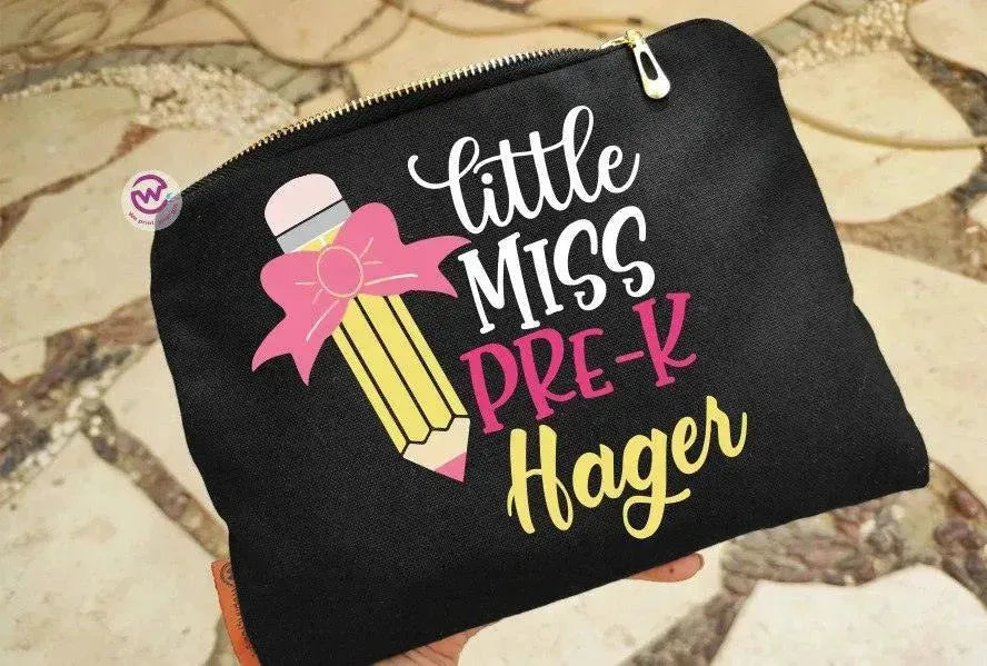 Makeup & Pencil Case- Back to School - WE PRINT