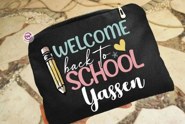 Makeup & Pencil Case- Back to School - WE PRINT