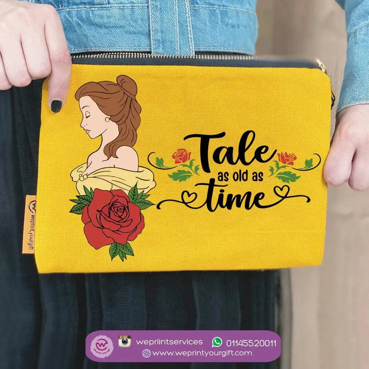 Makeup & Pencil Case-- Beauty and the Beast - WE PRINT