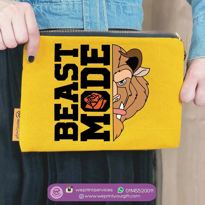 Makeup & Pencil Case-- Beauty and the Beast - WE PRINT