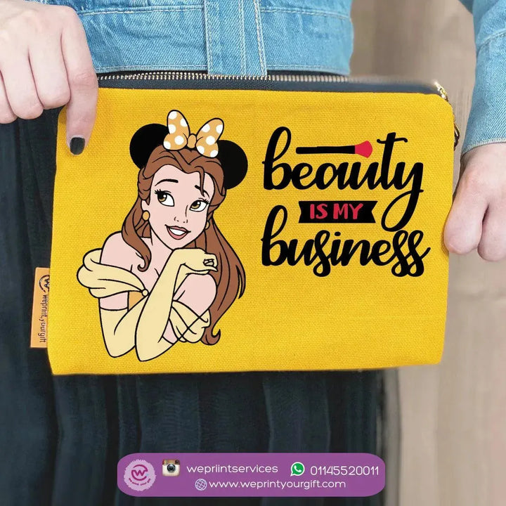 Makeup & Pencil Case-- Beauty and the Beast - WE PRINT