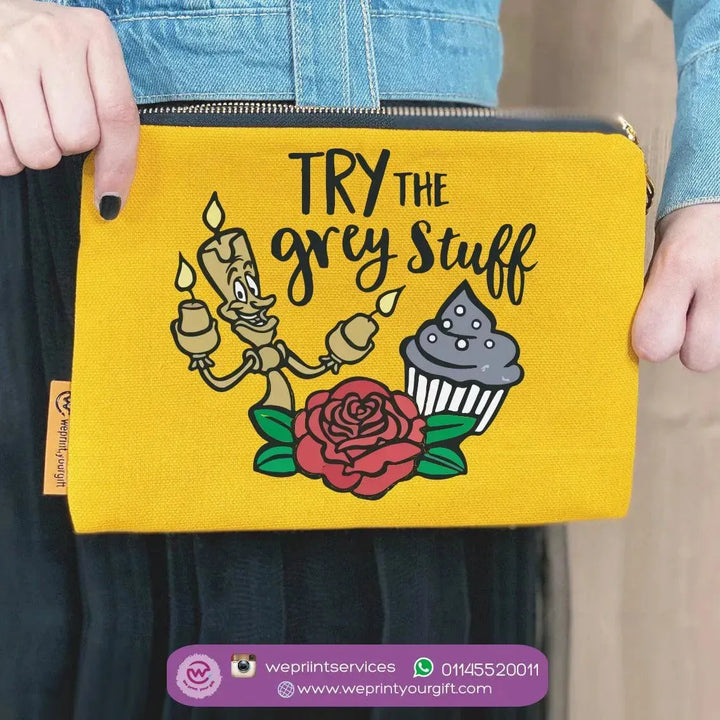 Makeup & Pencil Case-- Beauty and the Beast - WE PRINT