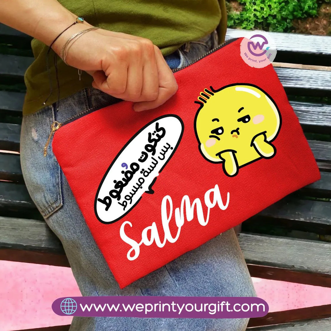 Makeup & Pencil Case- Chick comic - WE PRINT