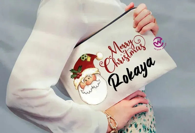 Makeup & Pencil Case- Christmas - WE PRINT