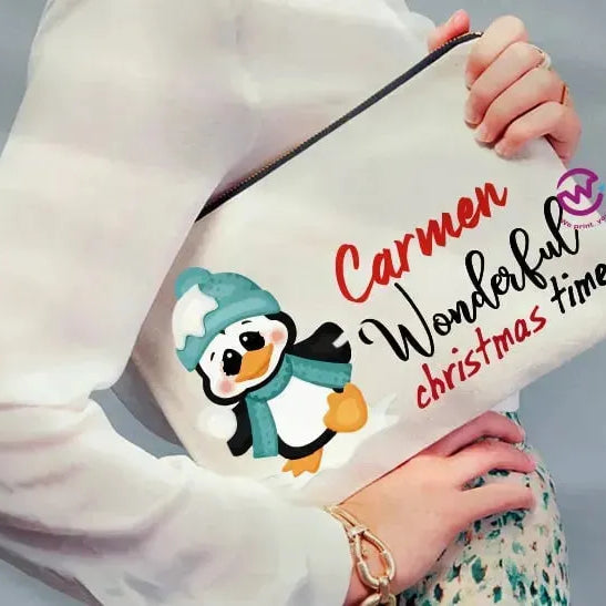 Makeup & Pencil Case- Christmas - WE PRINT