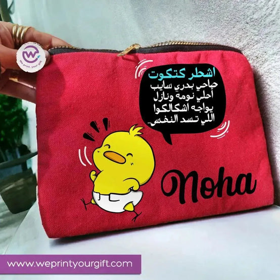Makeup & Pencil Case-Comic -A - WE PRINT