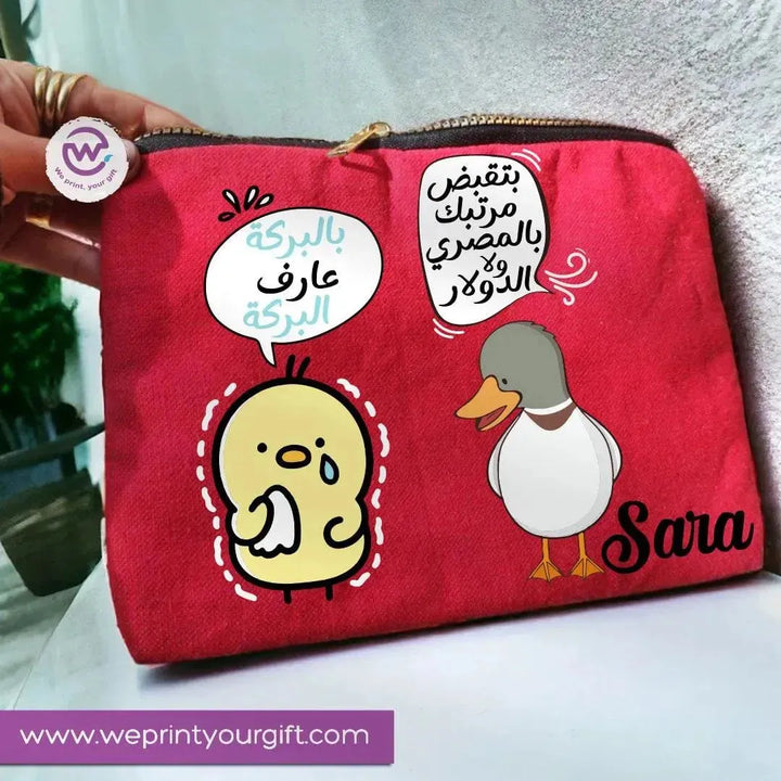 Makeup & Pencil Case-Comic -A - WE PRINT