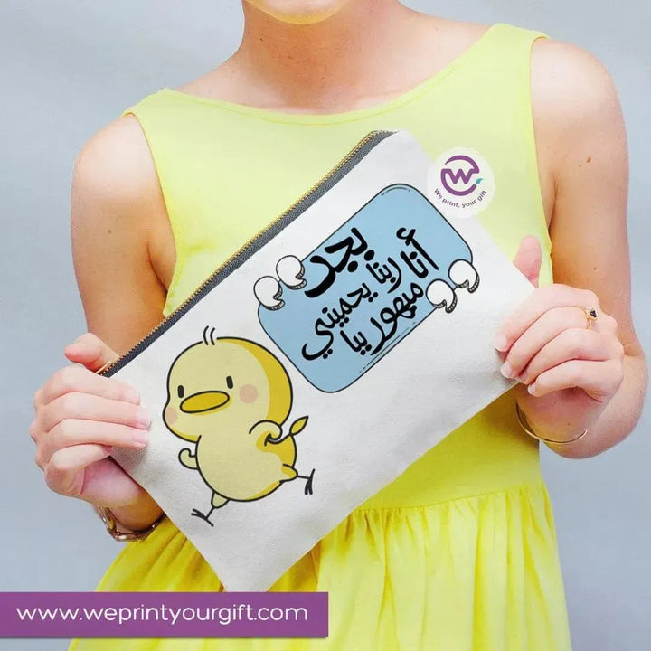 Makeup & Pencil Case-Comic -B - WE PRINT