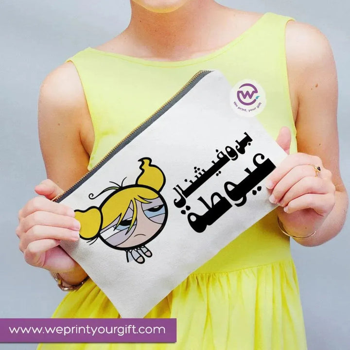 Makeup & Pencil Case-Comic -B - WE PRINT