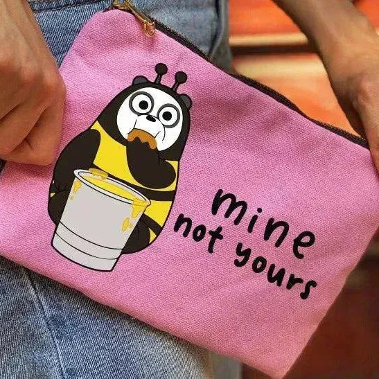 Makeup & Pencil Case-Cottons Duck - We Bear Bears - WE PRINT