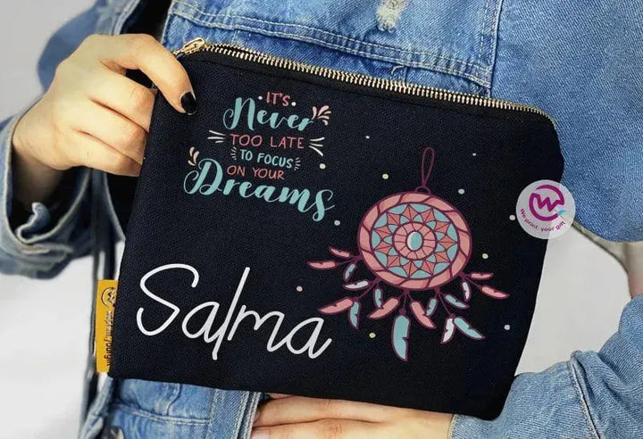 Makeup & Pencil Case- Dream Catcher - WE PRINT